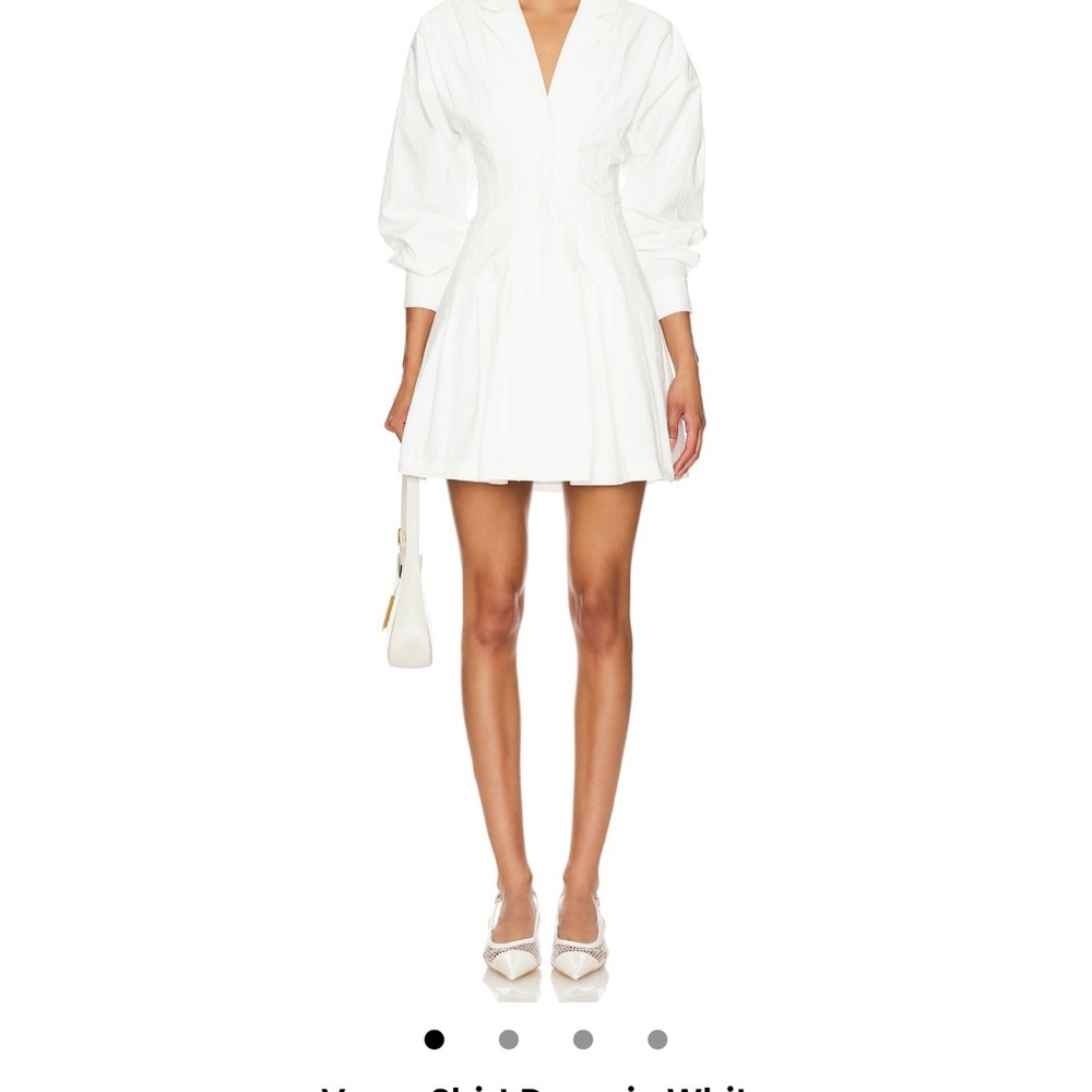 Elegant White Women's Dress